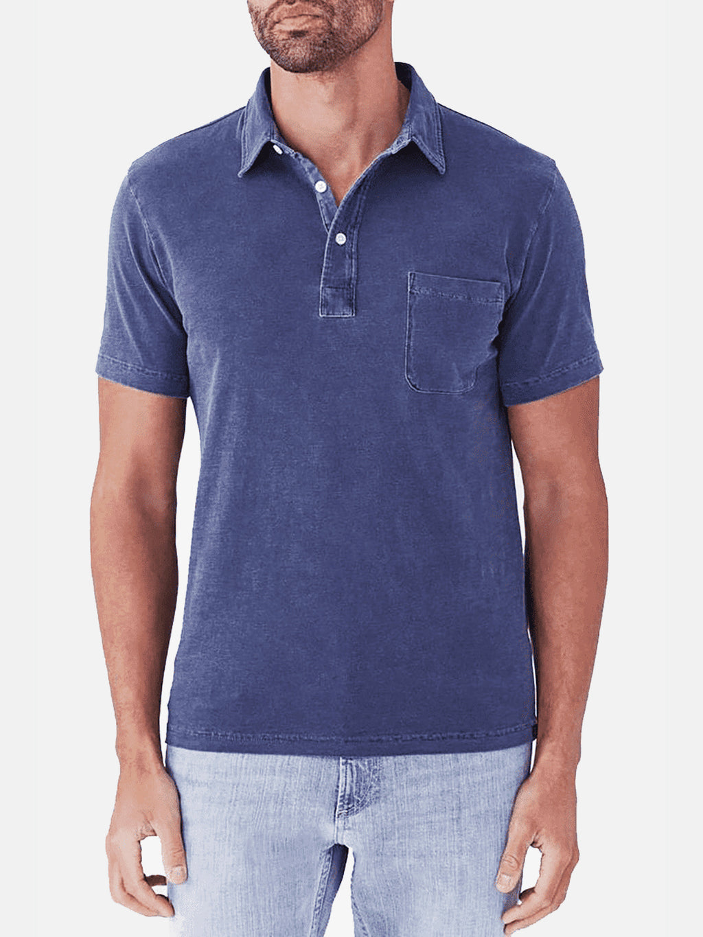 Faherty Brand Men's Sunwashed Polo - Saint Bernard