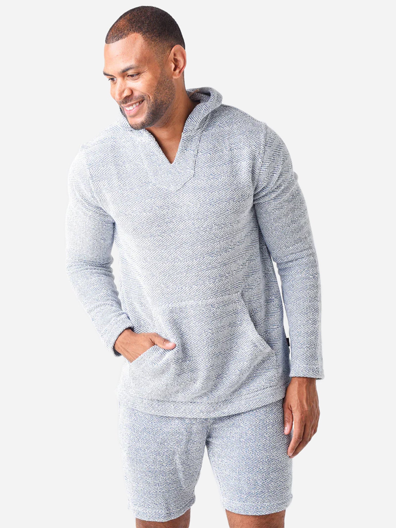 Faherty Brand Men's Whitewater Hoodie - Saint Bernard