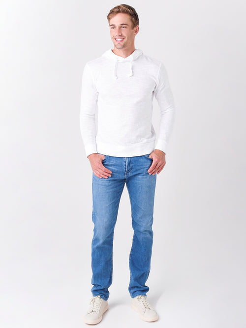 Faherty Brand Men's Slub Cotton Hoodie