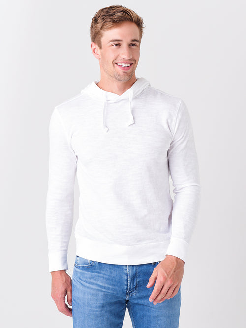 Faherty Brand Men's Slub Cotton Hoodie