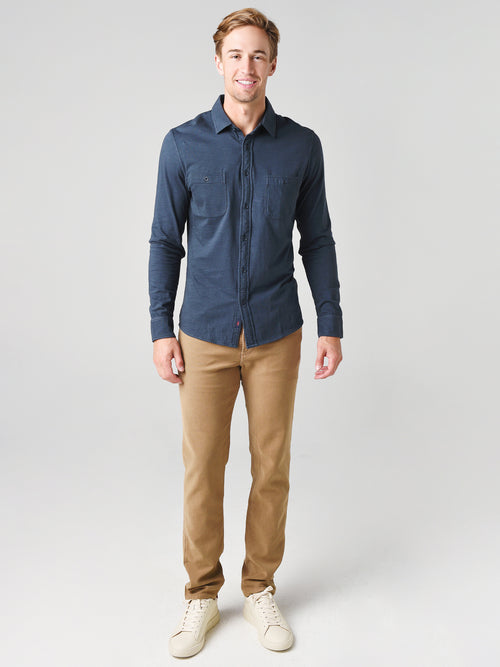 Faherty Brand Men's Knit Seasons Shirt