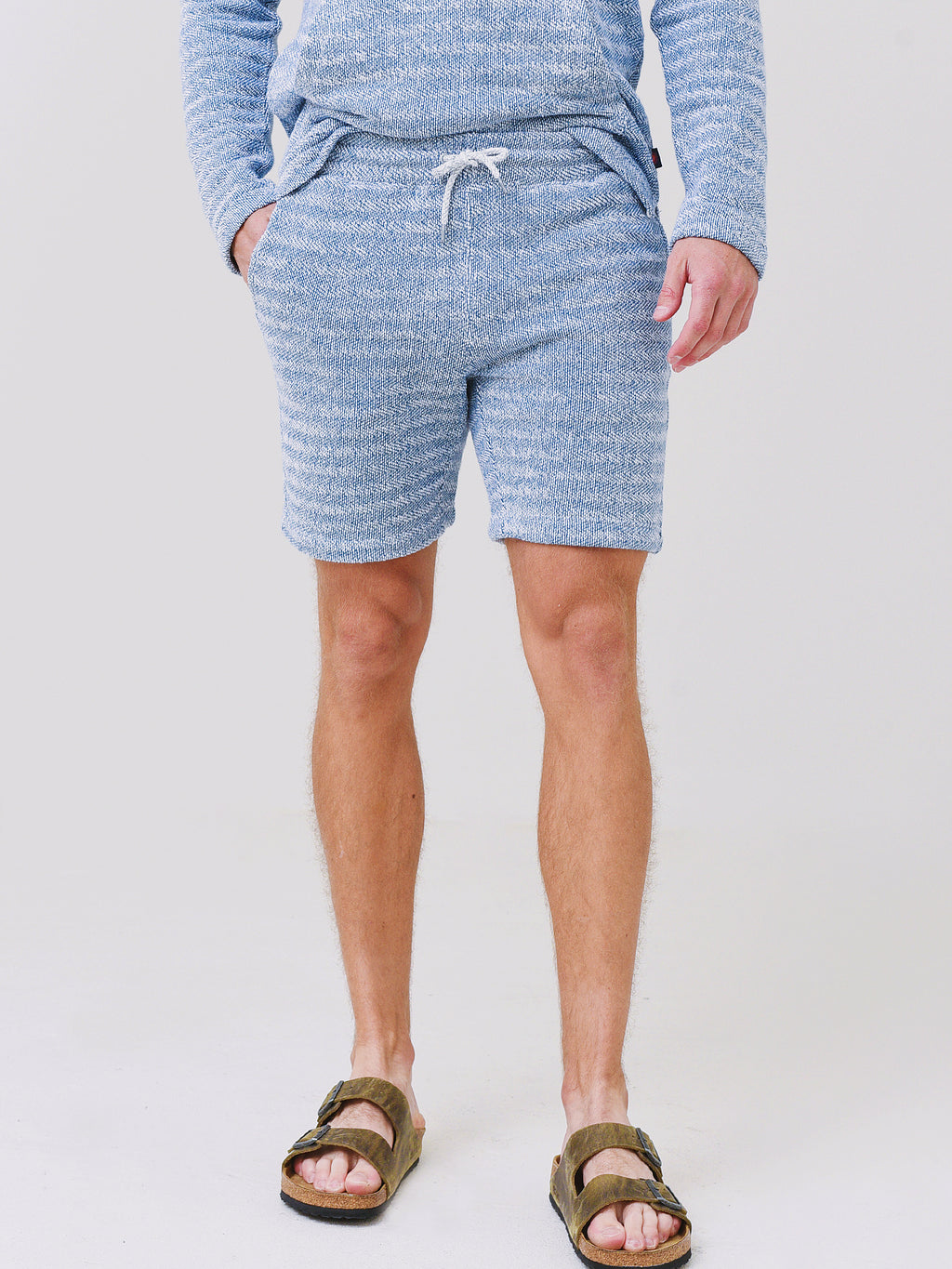 Faherty Brand Men's Whitewater Sweatshort - Saint Bernard