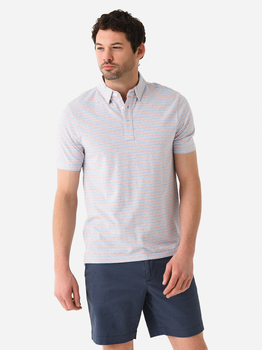 Faherty Brand Men's Movement Polo - Saint Bernard