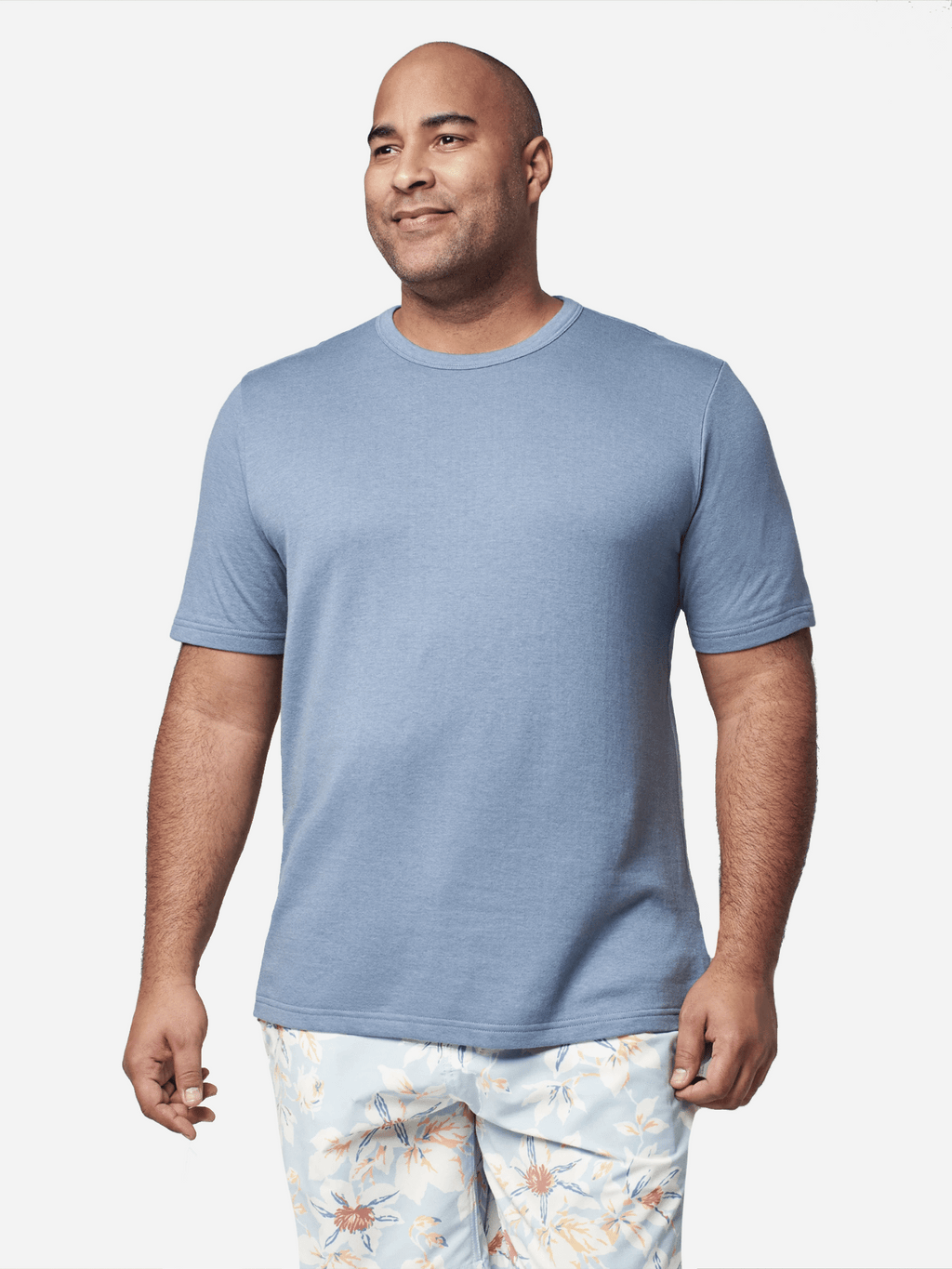 Faherty Brand Men's Cloud Short Sleeve Tee - Saint Bernard