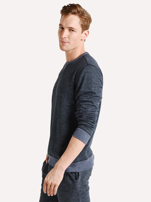 Faherty Brand Dual Knit Crew