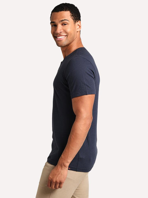 Faherty Brand Men’s Short-Sleeve Perfect Jersey Henley