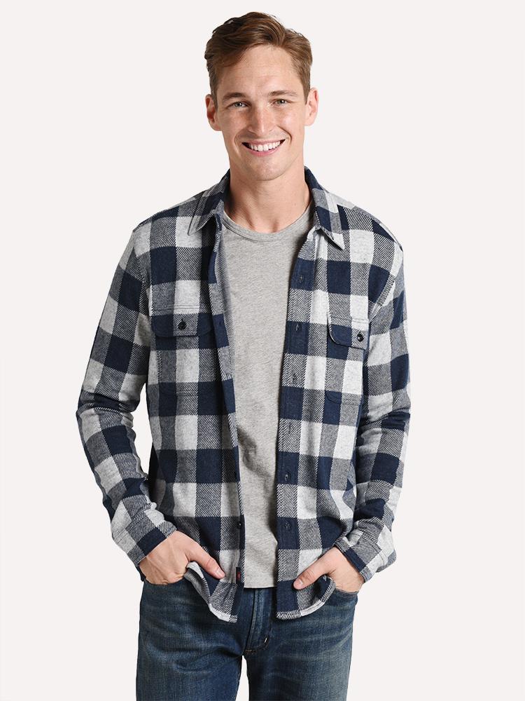 Faherty Brand Men's Legend Sweater Shirt - Saint Bernard