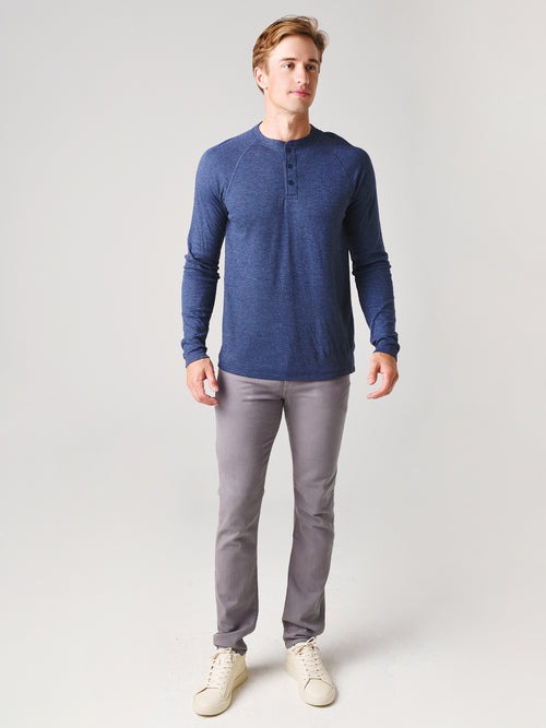 Faherty Brand Men's Cloud Long Sleeve Henley