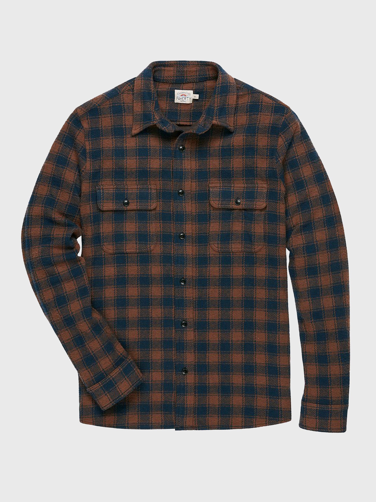 Faherty Brand Men's Legend Sweater Shirt - Saint Bernard