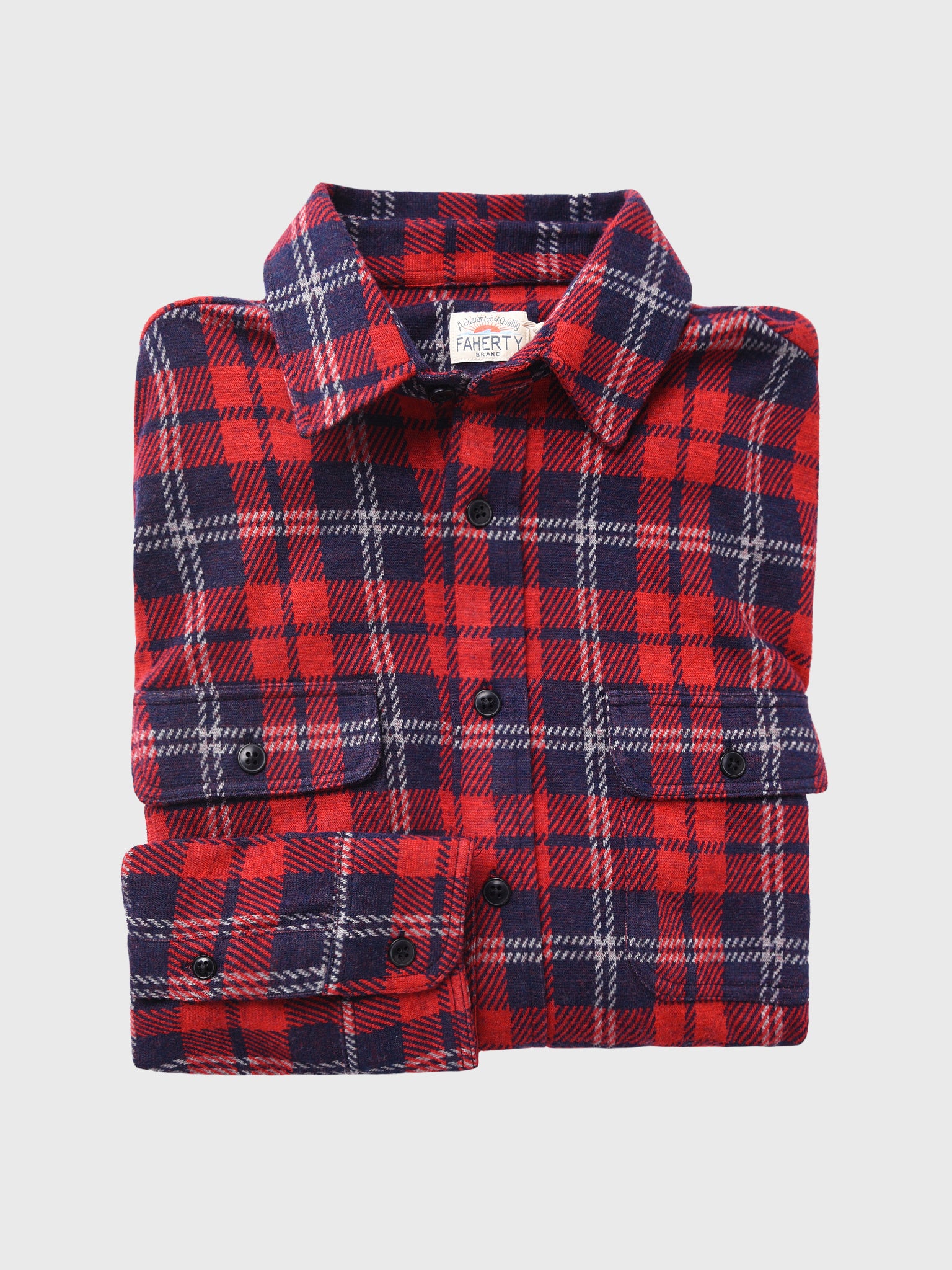 Faherty Brand Men's Legend Sweater Shirt - Saint Bernard