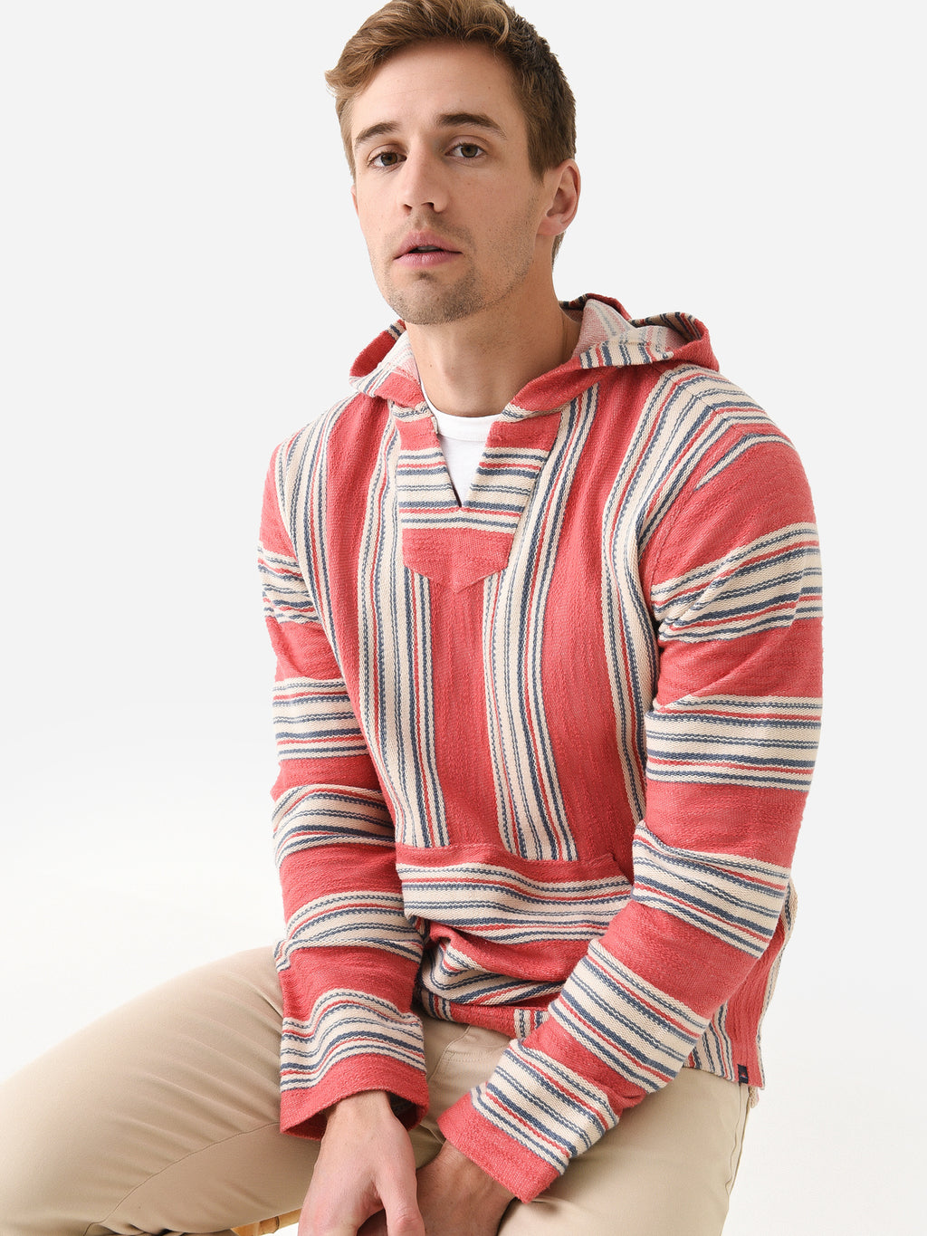 Faherty Brand Men's Biarritz Hoodie - Saint Bernard