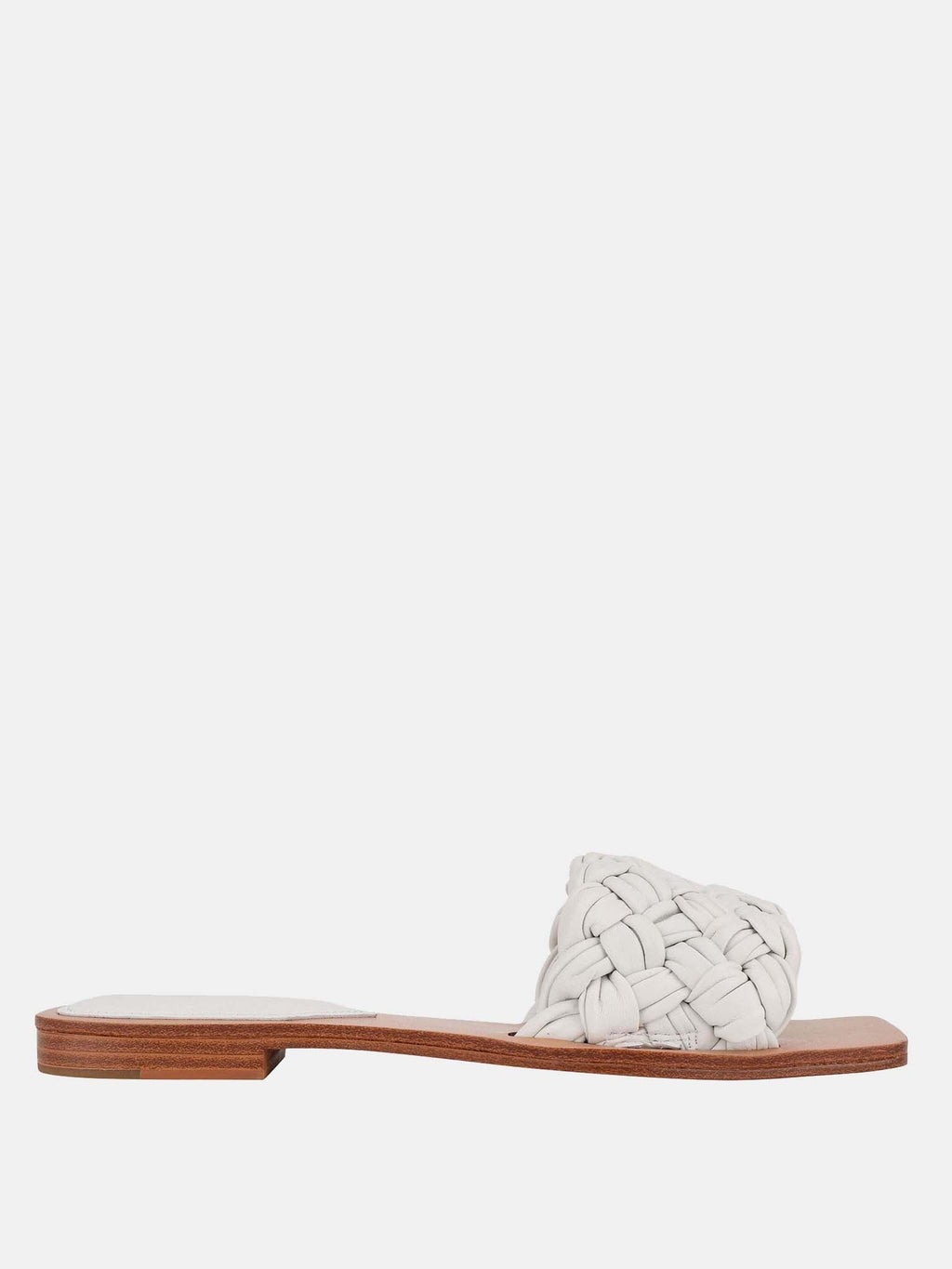 Marc Fisher Women's Reanna Flat Slide Sandal - Saint Bernard