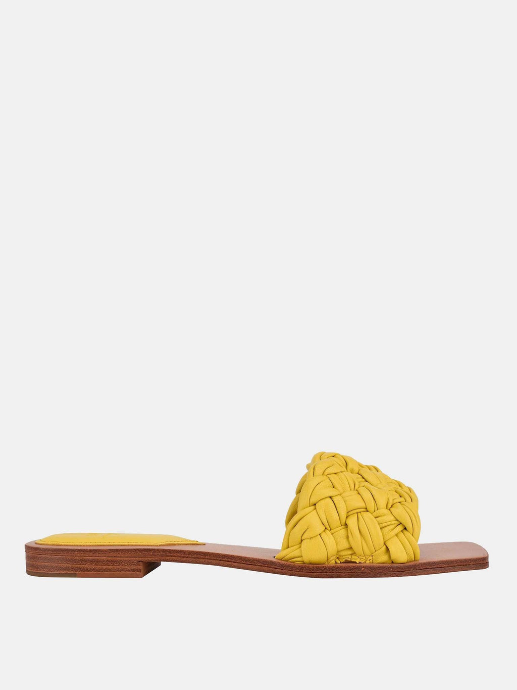 Marc Fisher Women's Reanna Flat Slide Sandal - Saint Bernard
