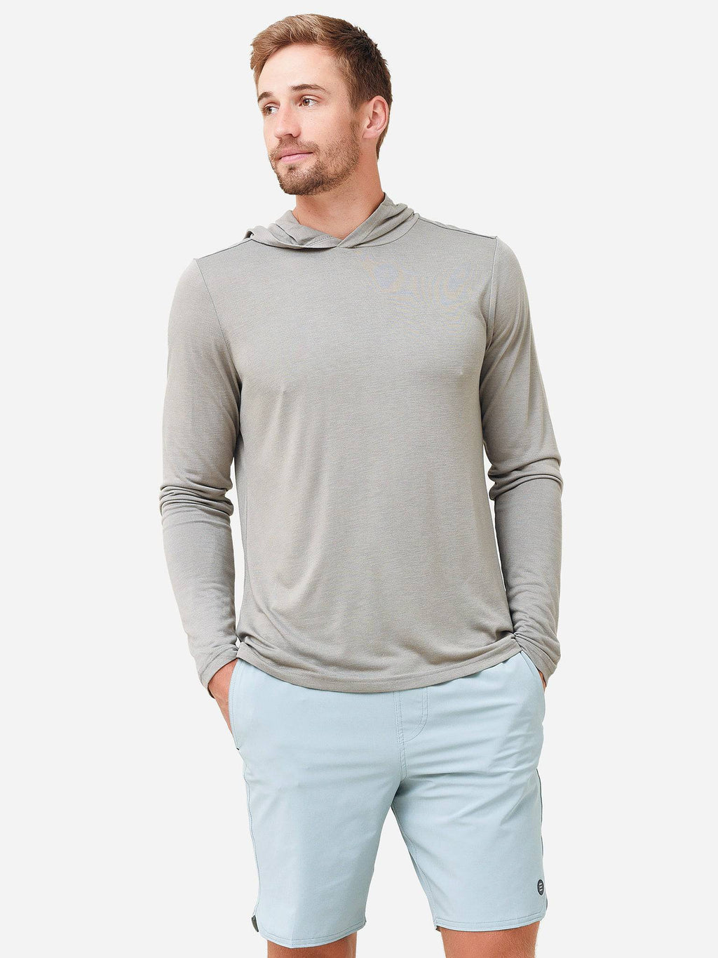 Free Fly Men's Bamboo Lightweight Shore Hoodie - Saint Bernard