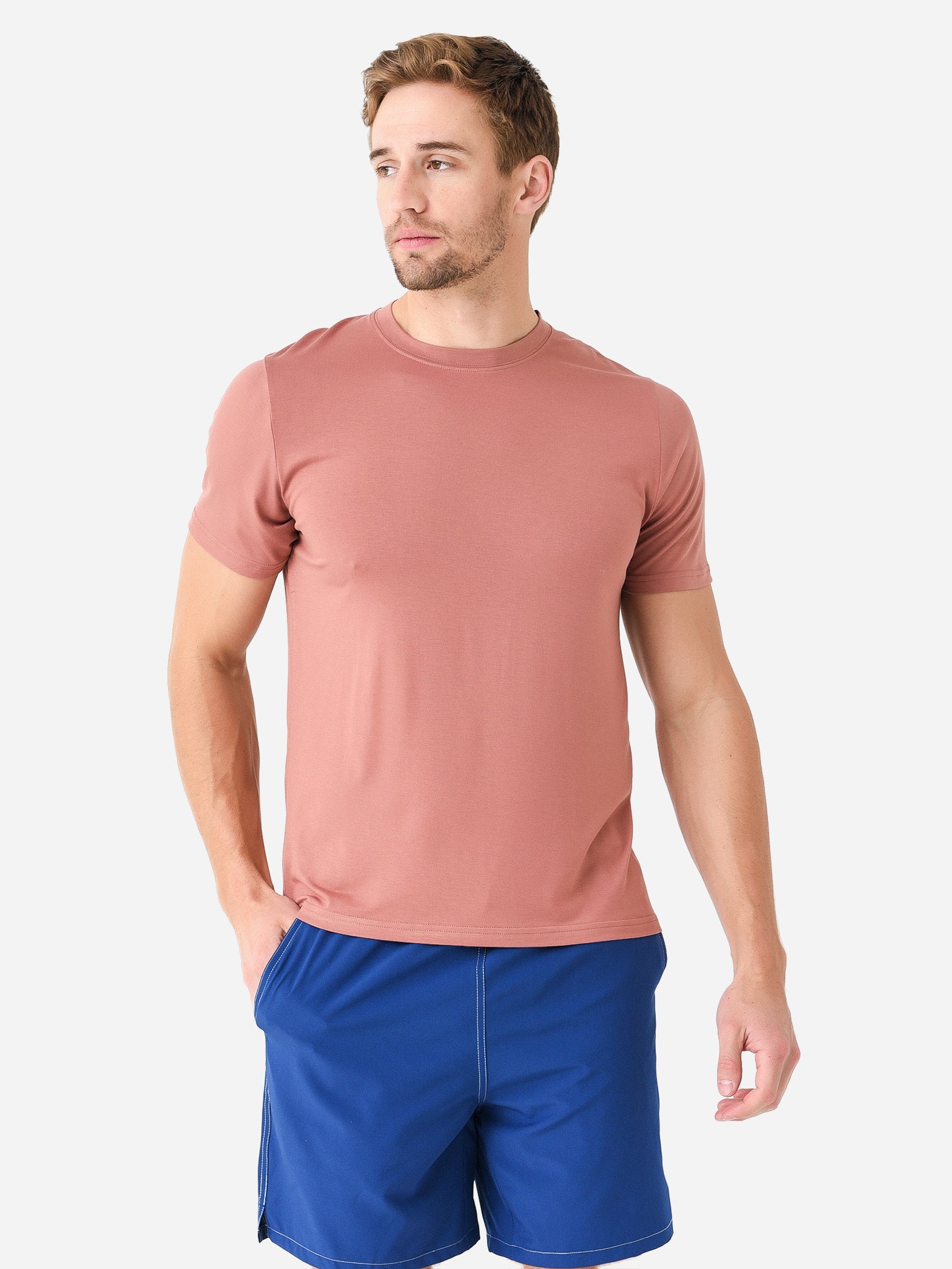 Free Fly Men's Bamboo Motion Tee - Saint Bernard