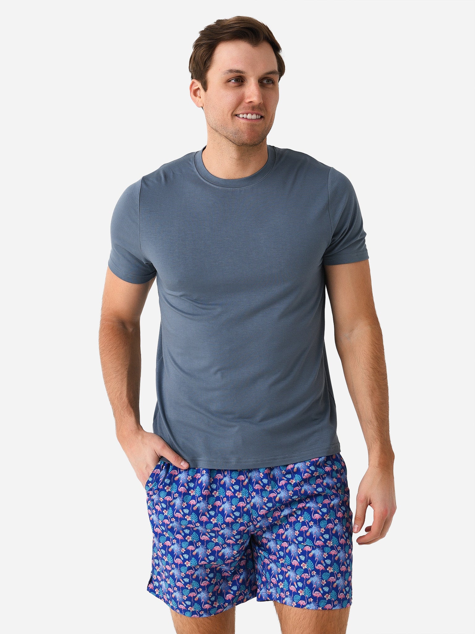 Free Fly Men's Bamboo Motion Tee - Saint Bernard