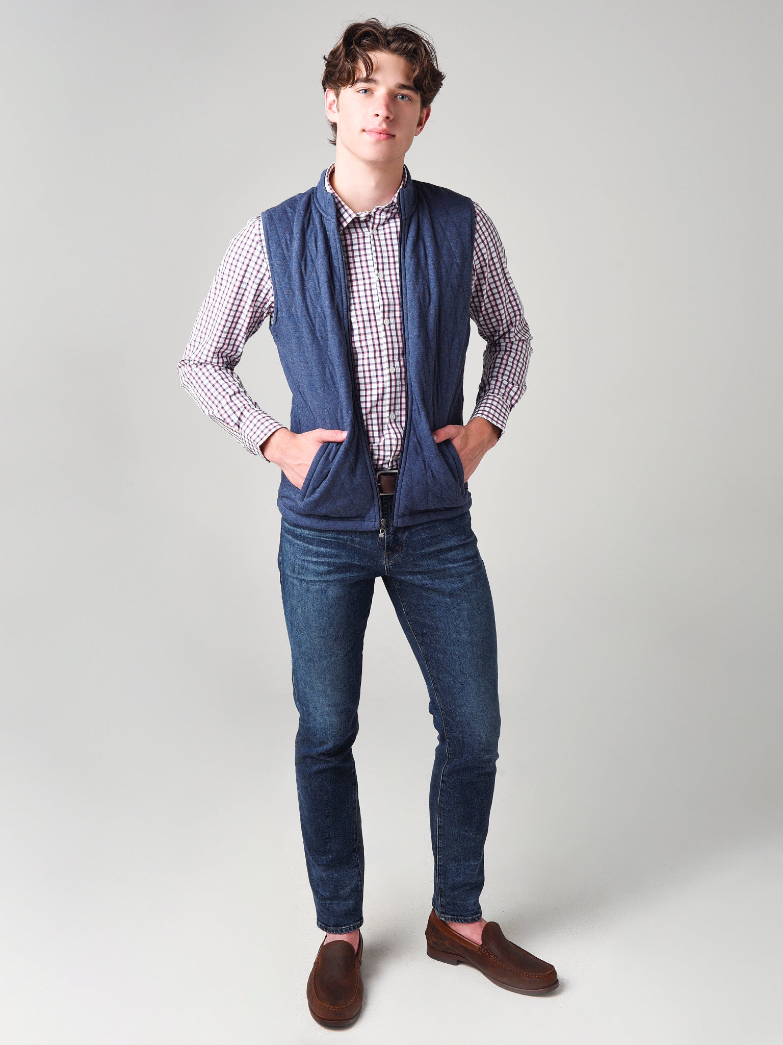 sagenation HATCHI VEST　S048 ネイビー　Mサイズ SAGE NATION】HATCHI VEST S048、 PARACHUTE TROUSER S058 – ONENESS