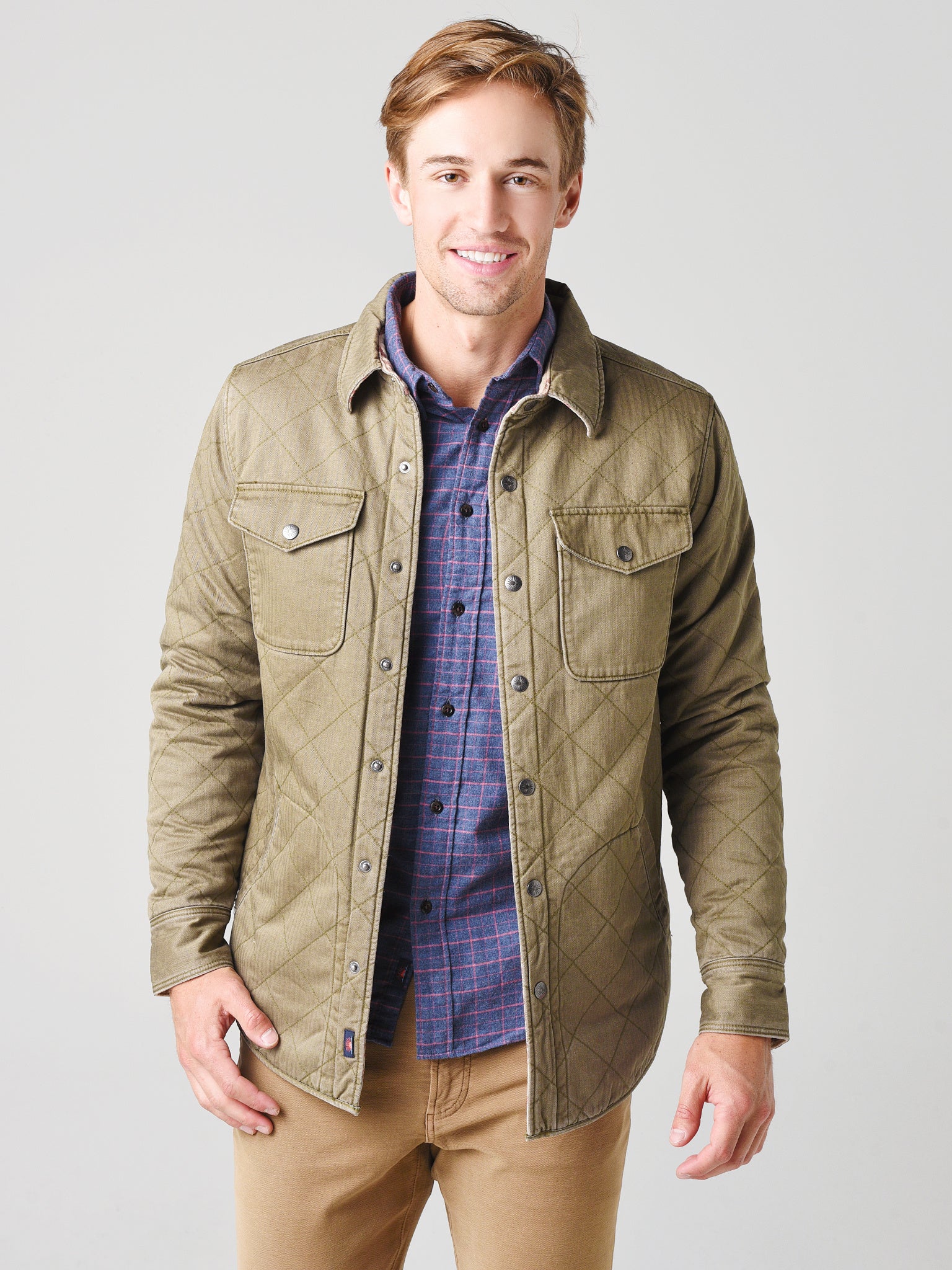 Faherty Brand Men's Reversible Bondi Jacket - Saint Bernard