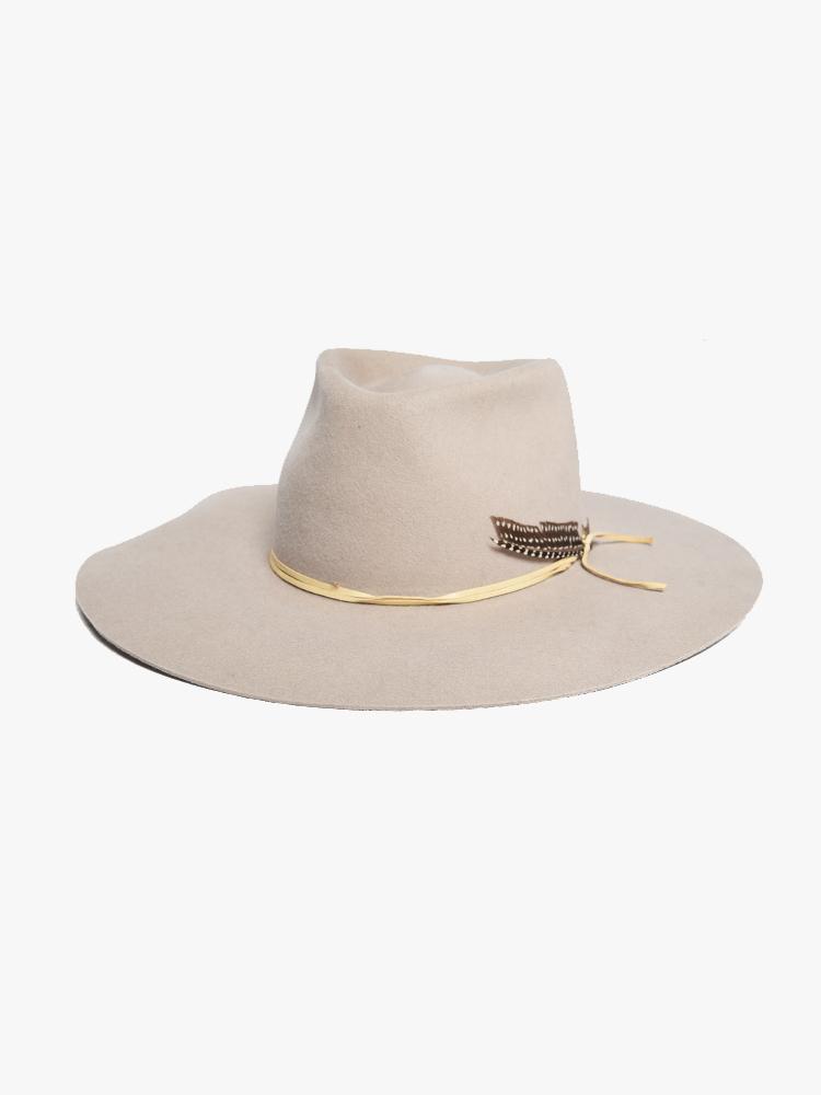 Lovely Bird Montana Felt Fedora Hat - Saint Bernard