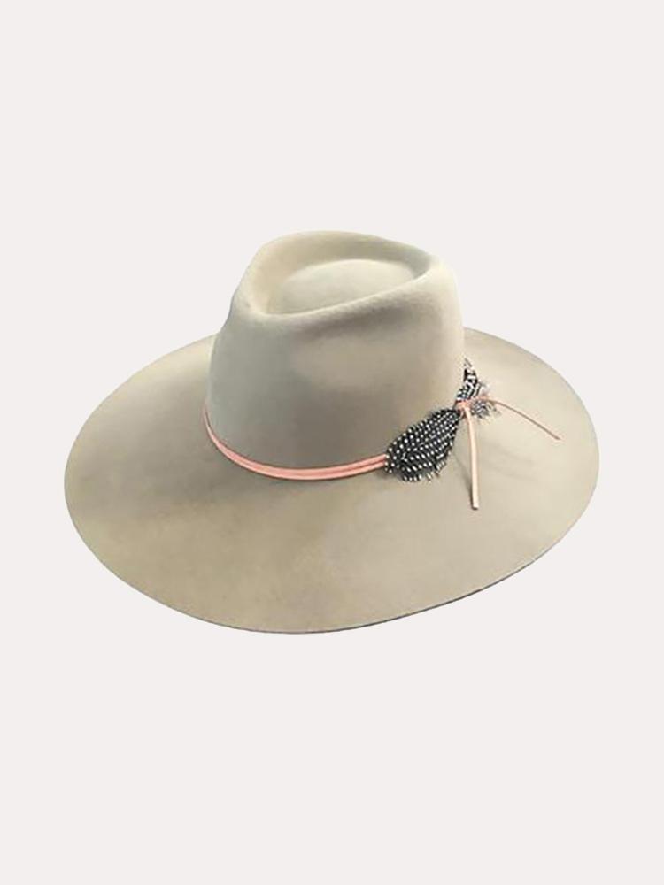 Lovely Bird Montana Felt Fedora Hat - Saint Bernard