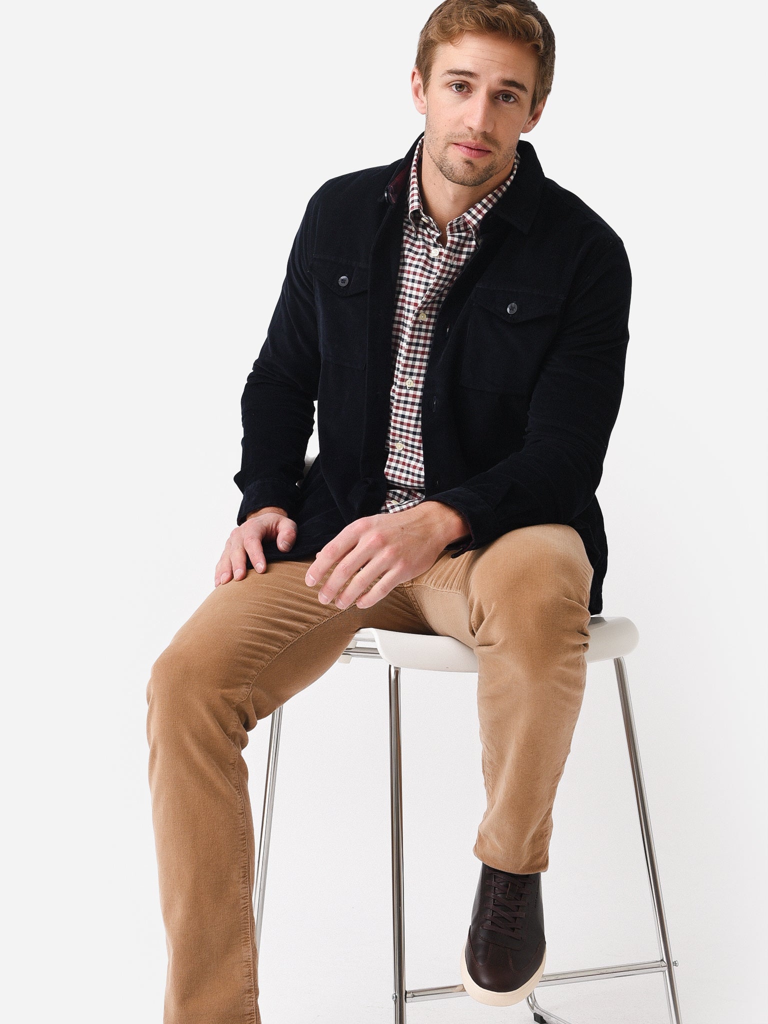 Barbour Men's Warwick Overshirt - Saint Bernard