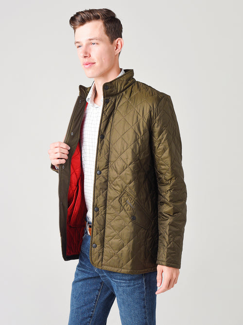 Barbour Men's Flyweight Chelsea Quilt Jacket