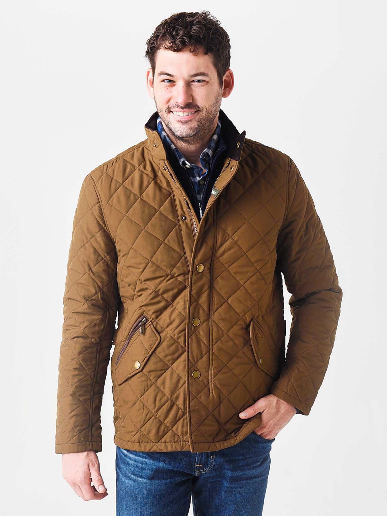 Barbour Shoveler Quilted Jacket - Saint Bernard