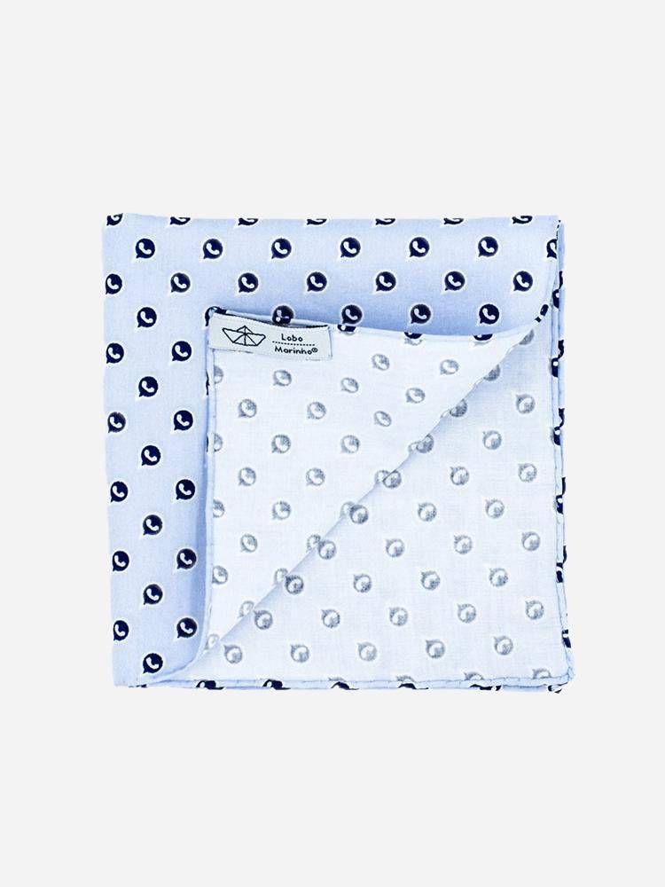 Lobo Marinho Mr. Hotline Pocket Square - Saint Bernard