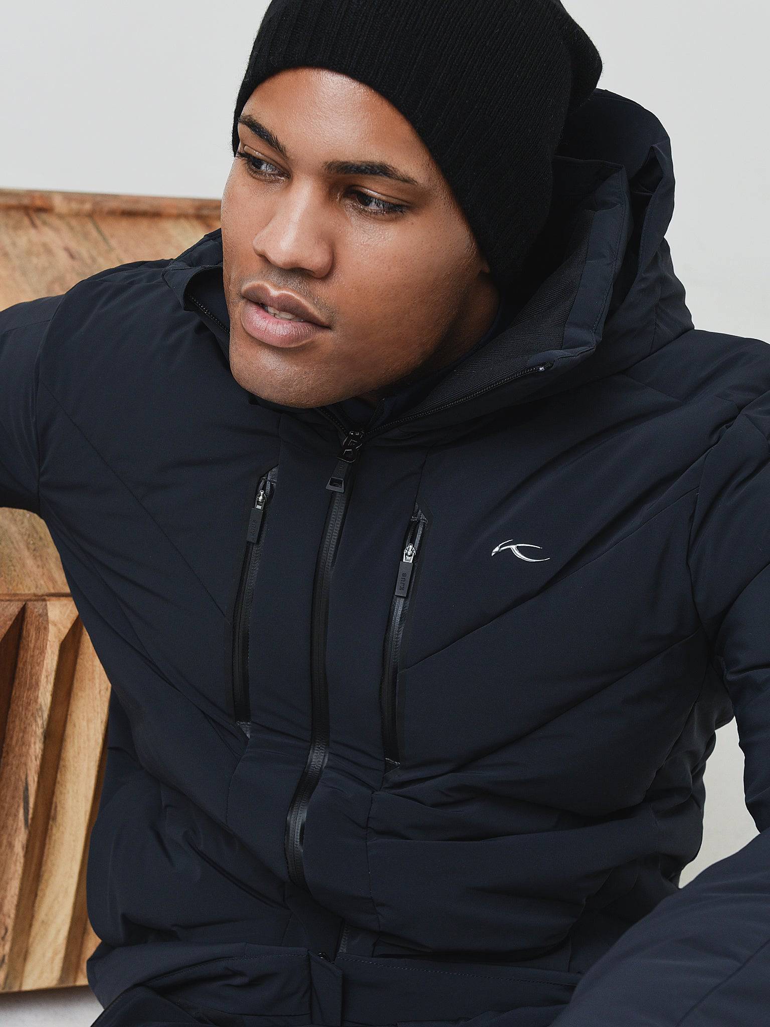 【即完】JentLouis Padded Hooded Blouson L Washed Zip-Sleeve Denim Jacket – Jent Louis