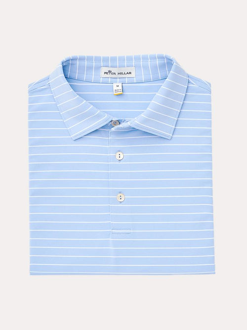 Peter Millar Men's Halifax Stripe Stretch Jersey Polo