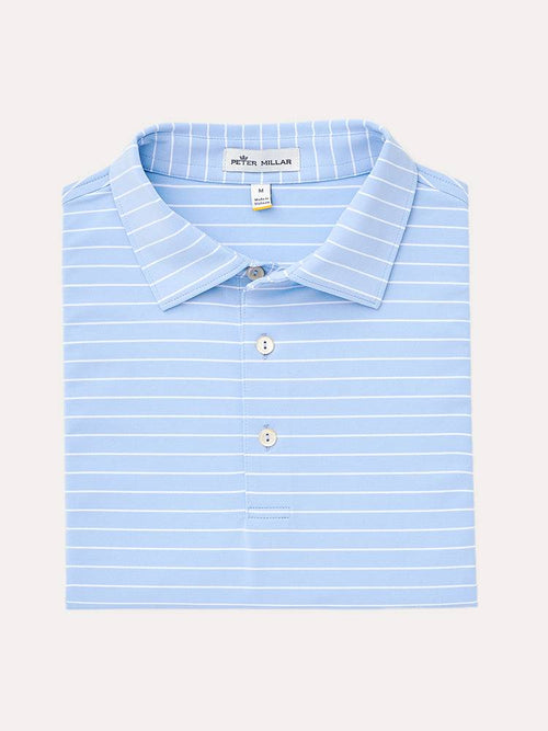 Peter Millar Men's Halifax Stripe Stretch Jersey Polo