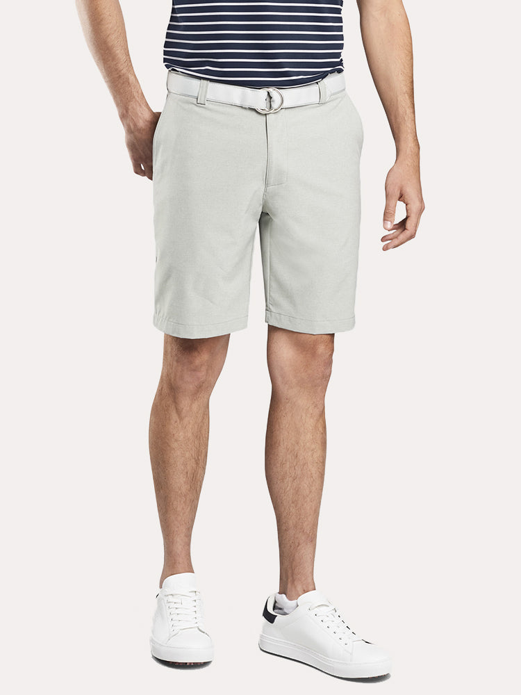 Peter Millar Men's Shackleford Hybrid Melange Short - Saint Bernard