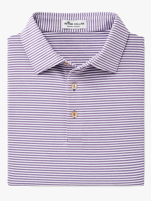 Peter Millar Crown Sport Men's Hales Stripe Stretch Jersey Polo Sean