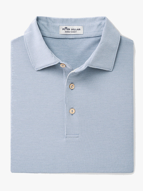 Peter Millar Crown Sport Men’s Jubilee Stripe Performance Polo