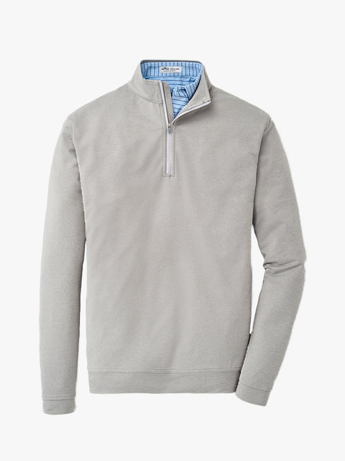 Peter Millar Crown Sport Men's Perth Melange Quarter Zip
