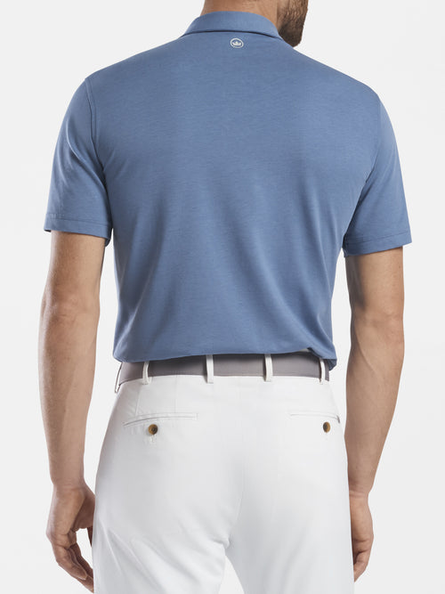 Peter Millar Men's Crown Crafted Cotton Blend Pique Polo