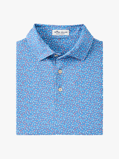 Peter Millar Crown Sport Men’s Cathay Performance Polo