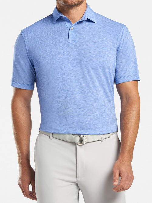 Peter Millar Crown Sport Men's Natural Touch Polo