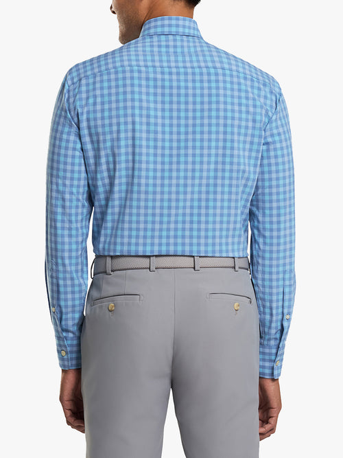 Peter Millar Crown Sport Men’s Cornelius Natural Touch Sport Shirt