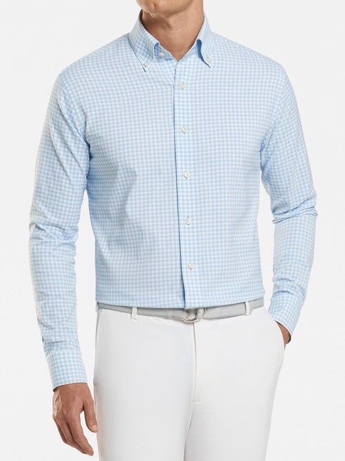 Peter Millar Crown Crafted Men's Tatum Performance Sport Shirt