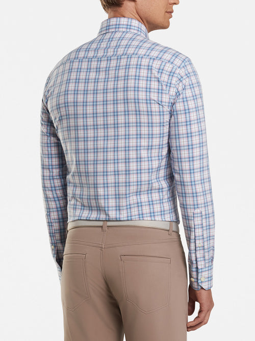 Peter Millar Men's Crown  Crafted Bolden Natural Touch Woven Shirt