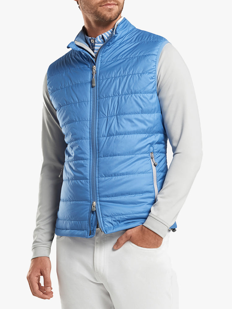Peter Millar Crown Sport Men’s Hyperlight Performance Vest - Saint Bernard