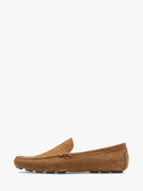 Peter Millar Crown Men’s Nubuck Venetian Leather Driver Shoe