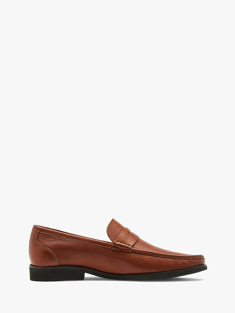 Peter Millar Crown Men’s Hyperlight Welt NuBuck Penny Loafer - Saint Bernard