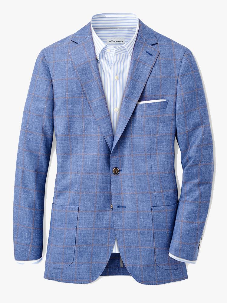 Peter Millar Men’s Crown Double Pane Soft Jacket - Saint Bernard