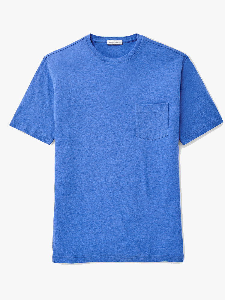Peter Millar Seaside Men's Summer Soft Pocket Tee - Saint Bernard