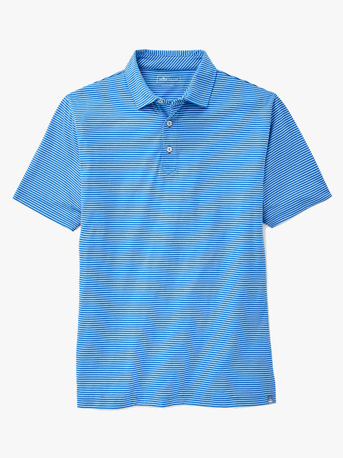 Peter Millar Seaside Kribi Beach Stripe Polo