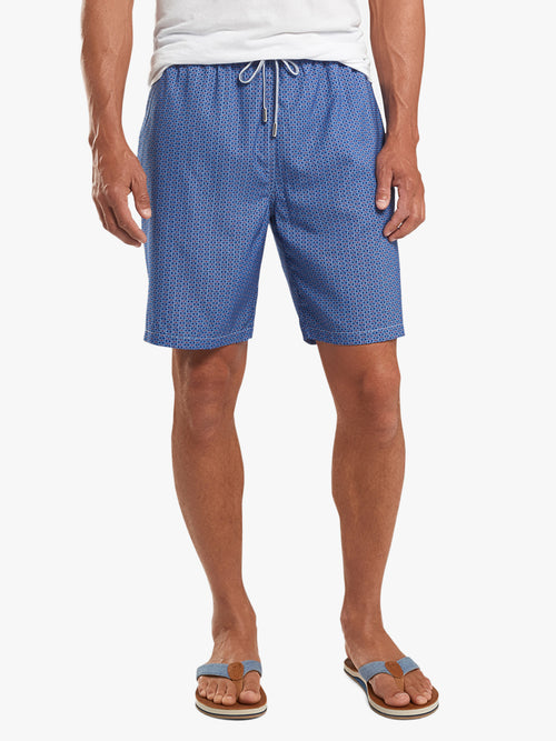 Peter Millar Seaside Men`s Low Tide Lattice Swim Trunk