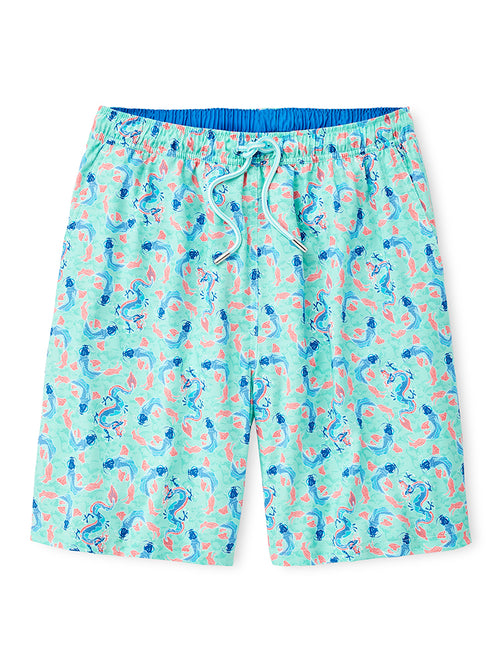 Peter Millar Seaside Men’s Dragonfish Swim Trunk