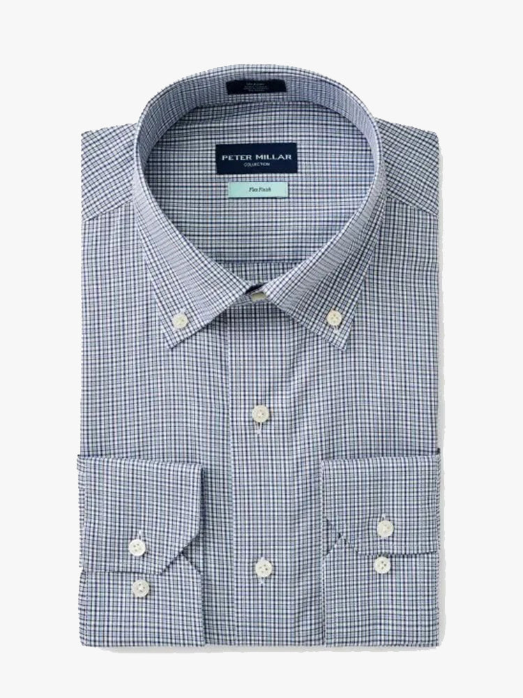Peter Millar Musée Cotton Sport Shirt - Saint Bernard